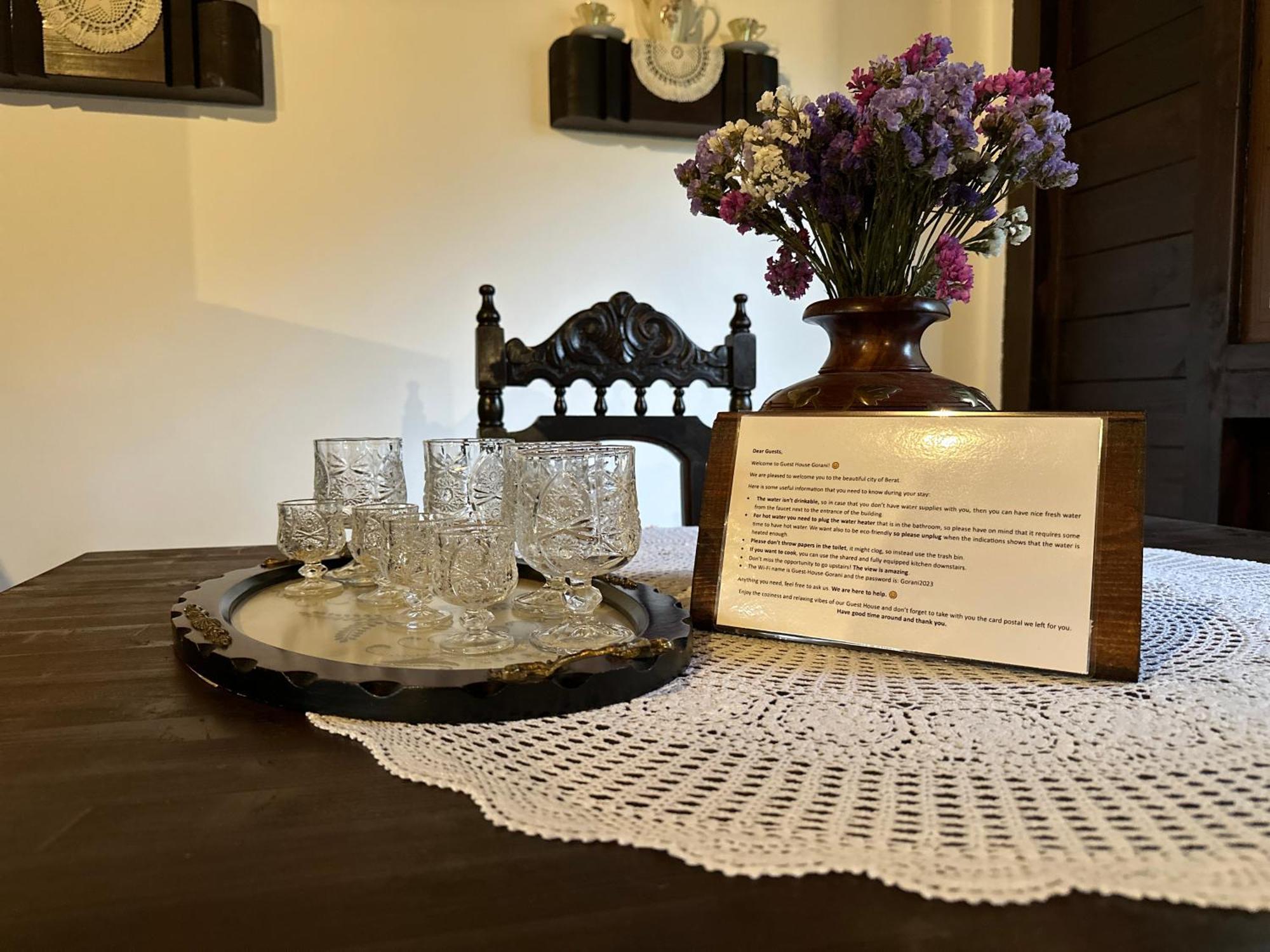 Guest House Gorani Berat Dış mekan fotoğraf